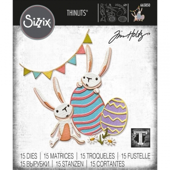 Sizzix Tim Holtz Thinlits - Bunny Games